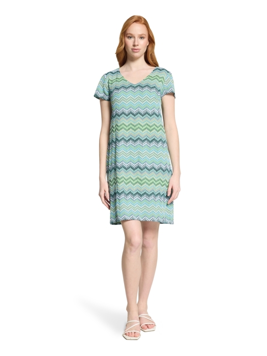 Betty Barclay Kleid Kurz 1/2 Arm 8850 Blue/green
