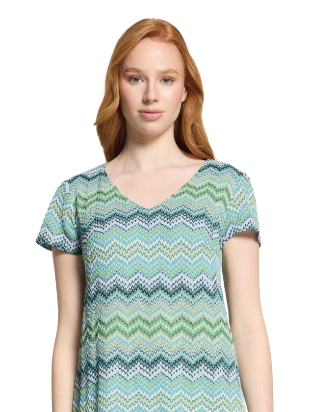 Betty Barclay Kleid Kurz 1/2 Arm 8850 Blue/green