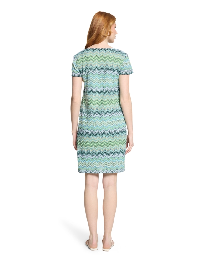 Betty Barclay Kleid Kurz 1/2 Arm 8850 Blue/green