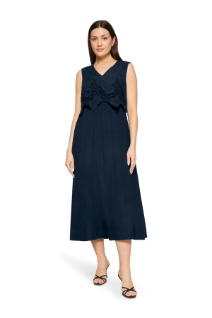Betty Barclay Kleid Lang ohne Arm 8345 Dark sky