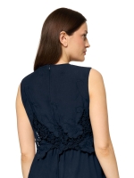 Betty Barclay Kleid Lang ohne Arm 8345 Dark sky