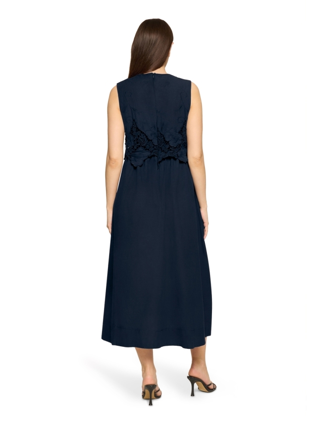 Betty Barclay Kleid Lang ohne Arm 8345 Dark sky