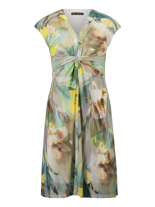 Betty Barclay Kleid Kurz 1/2 Arm 5804 Mint/nature