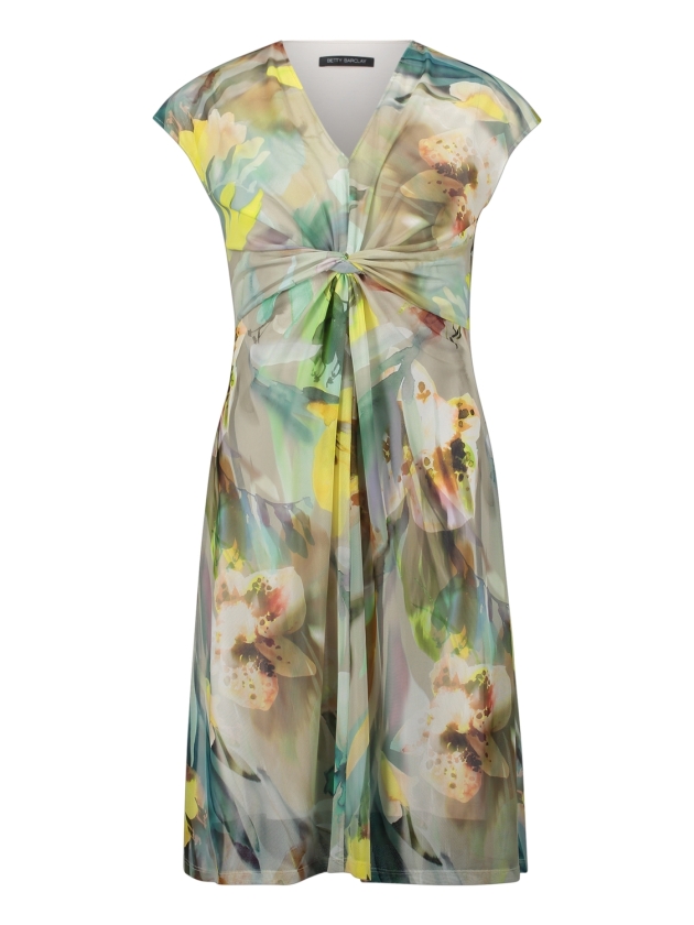 Betty Barclay Kleid Kurz 1/2 Arm 5804 Mint/nature