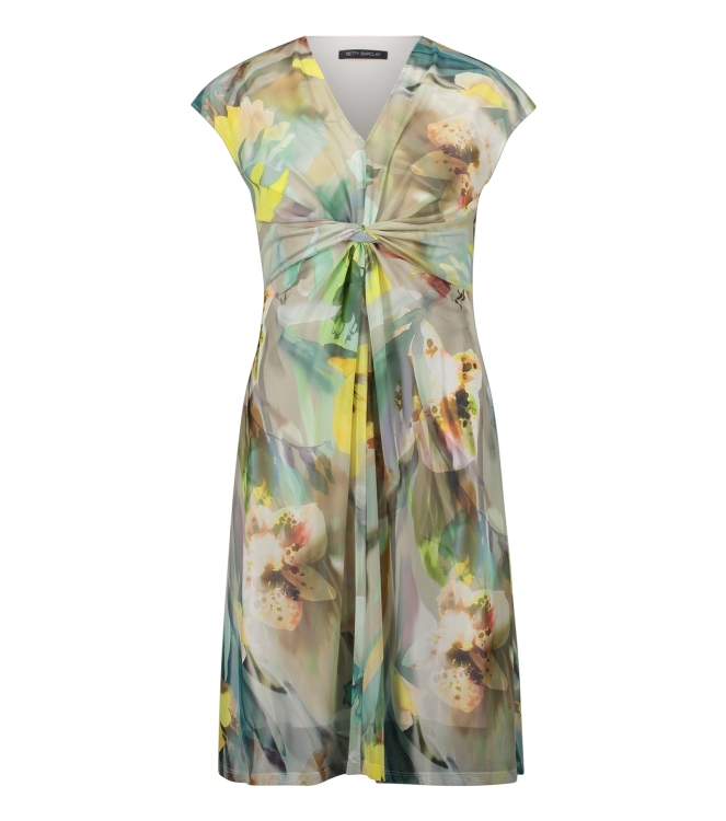 Betty Barclay Kleid Kurz 1/2 Arm 5804 Mint/nature