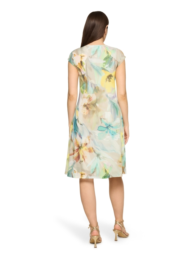 Betty Barclay Kleid Kurz 1/2 Arm 5804 Mint/nature