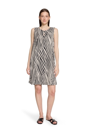 Betty Barclay Kleid Kurz ohne Arm 9875 Black /beige