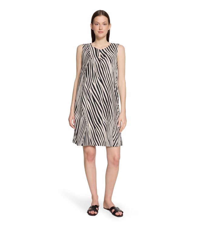 Betty Barclay Kleid Kurz ohne Arm 9875 Black /beige