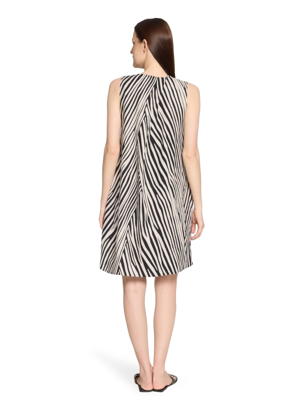 Betty Barclay Kleid Kurz ohne Arm 9875 Black /beige