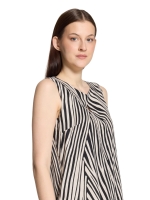 Betty Barclay Kleid Kurz ohne Arm 9875 Black /beige