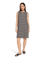 Betty Barclay Kleid Kurz ohne Arm 9875 Black /beige