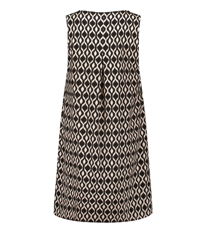 Betty Barclay Kleid Kurz ohne Arm 9875 Black /beige