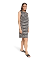 Betty Barclay Kleid Kurz ohne Arm 9875 Black /beige
