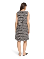 Betty Barclay Kleid Kurz ohne Arm 9875 Black /beige