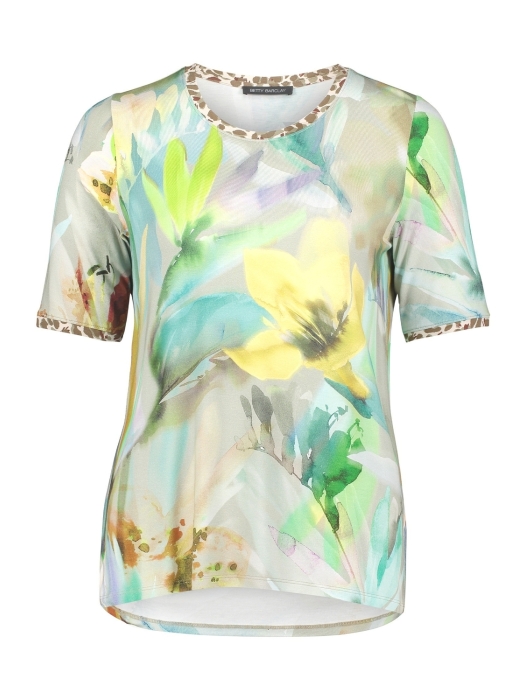 Betty Barclay Shirt Kurz 1/2 Arm 5804 Mint/nature