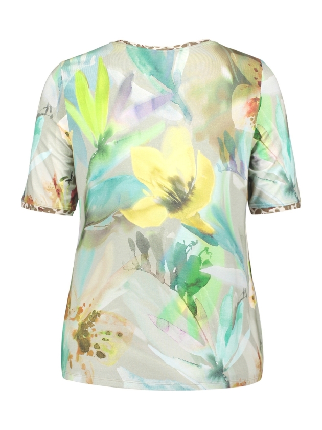Betty Barclay Shirt Kurz 1/2 Arm 5804 Mint/nature