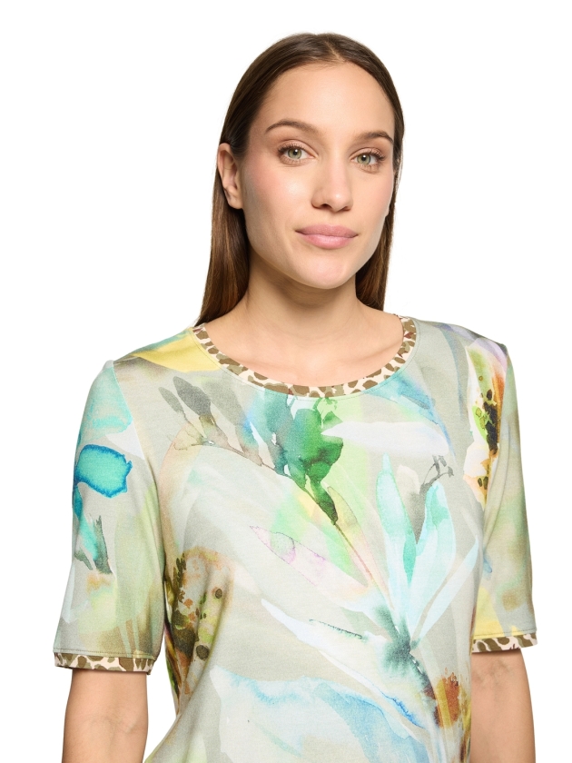 Betty Barclay Shirt Kurz 1/2 Arm 5804 Mint/nature