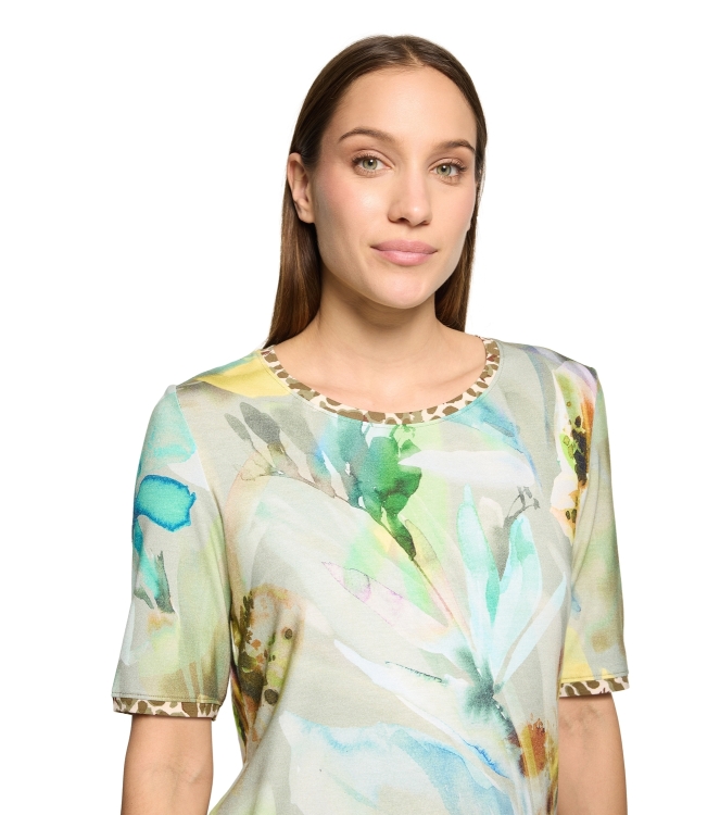Betty Barclay Shirt Kurz 1/2 Arm 5804 Mint/nature