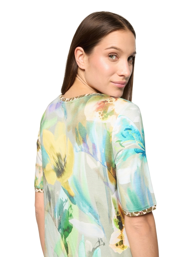 Betty Barclay Shirt Kurz 1/2 Arm 5804 Mint/nature