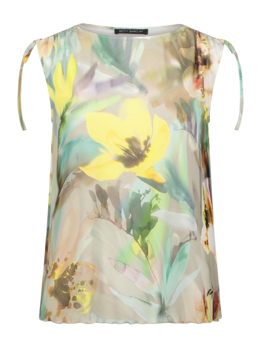 Betty Barclay Shirt Lang ohne Arm 5804 Mint/nature