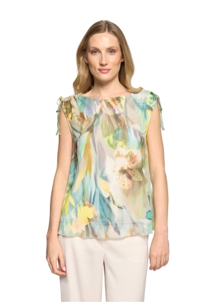 Betty Barclay Shirt Lang ohne Arm 5804 Mint/nature