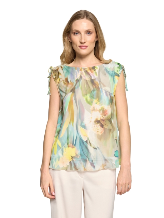 Betty Barclay Shirt Lang ohne Arm 5804 Mint/nature