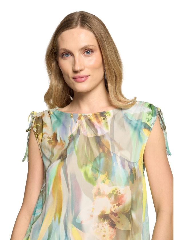 Betty Barclay Shirt Lang ohne Arm 5804 Mint/nature
