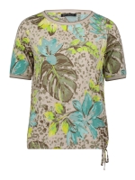 Betty Barclay Shirt Kurz 1/2 Arm 7823 Beige/yellow