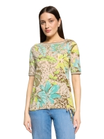 Betty Barclay Shirt Kurz 1/2 Arm 7823 Beige/yellow