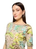 Betty Barclay Shirt Kurz 1/2 Arm 7823 Beige/yellow