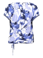 Betty Barclay Shirt Kurz 1/2 Arm 1881 Cream/blue