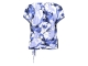 Betty Barclay Shirt Kurz 1/2 Arm 1881 Cream/blue
