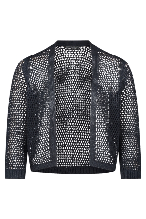 Betty Barclay Strickjacke Kurz 3/4 Arm 8345 Dark sky