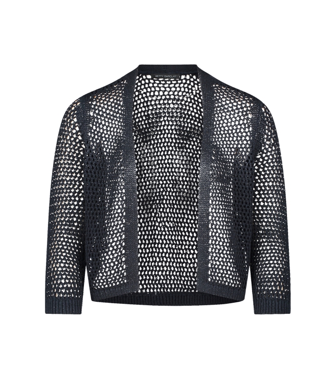Betty Barclay Strickjacke Kurz 3/4 Arm 8345 Dark sky
