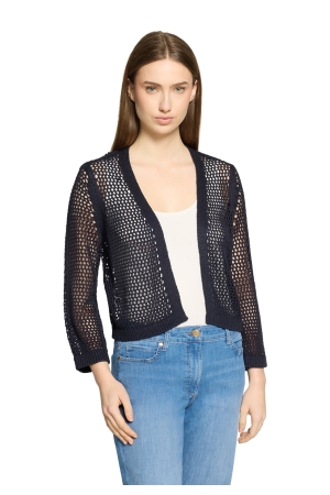 Betty Barclay Strickjacke Kurz 3/4 Arm 8345 Dark sky