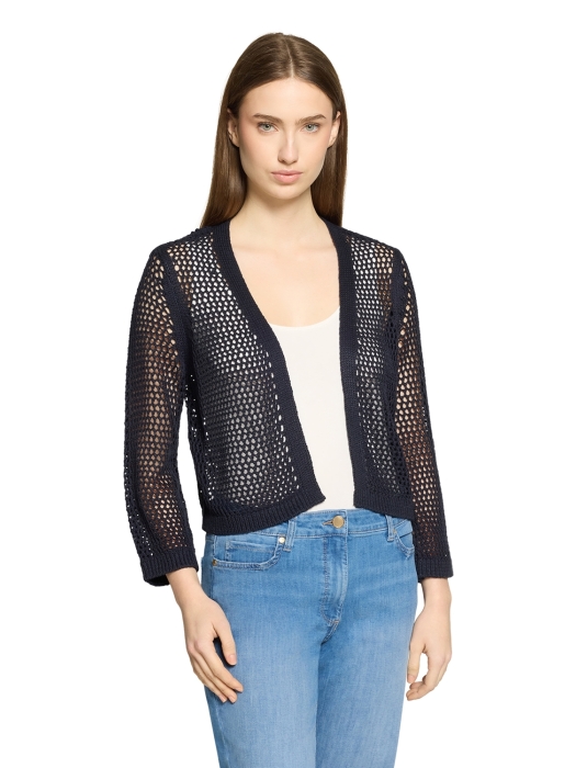 Betty Barclay Strickjacke Kurz 3/4 Arm 8345 Dark sky
