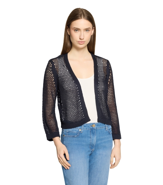 Betty Barclay Strickjacke Kurz 3/4 Arm 8345 Dark sky