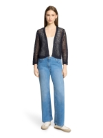 Betty Barclay Strickjacke Kurz 3/4 Arm 8345 Dark sky