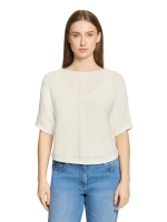 Betty Barclay Strickpullover Kurz 1/2 Arm 10140 Offwhite