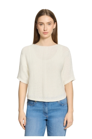 Betty Barclay Strickpullover Kurz 1/2 Arm 10140 Offwhite