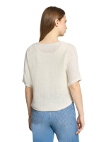 Betty Barclay Strickpullover Kurz 1/2 Arm 10140 Offwhite