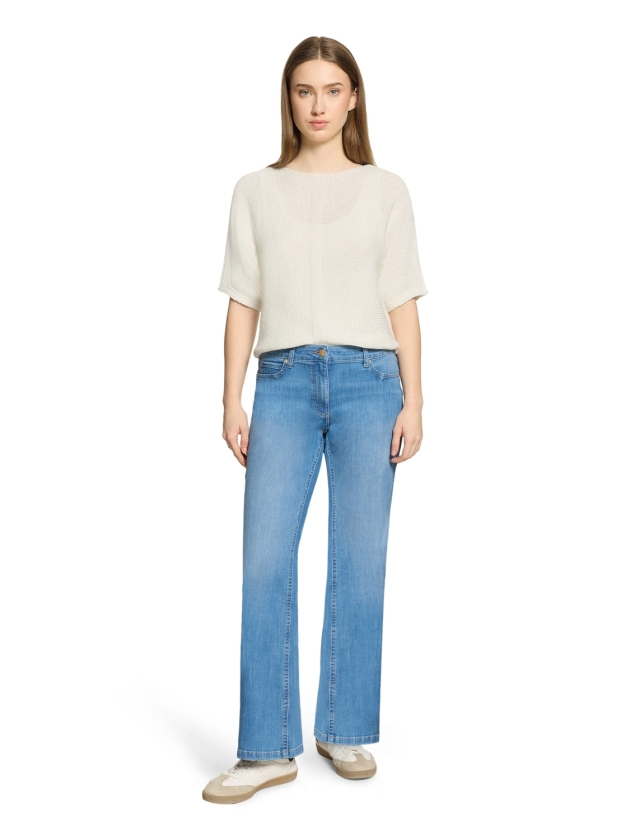 Betty Barclay Strickpullover Kurz 1/2 Arm 10140 Offwhite