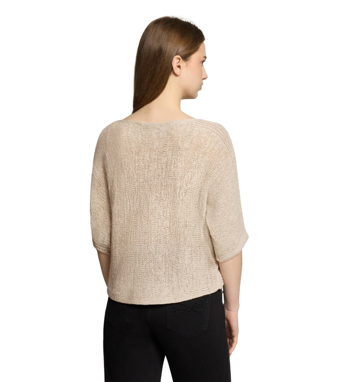 Betty Barclay Strickpullover Kurz 1/2 Arm 9106 Light beige