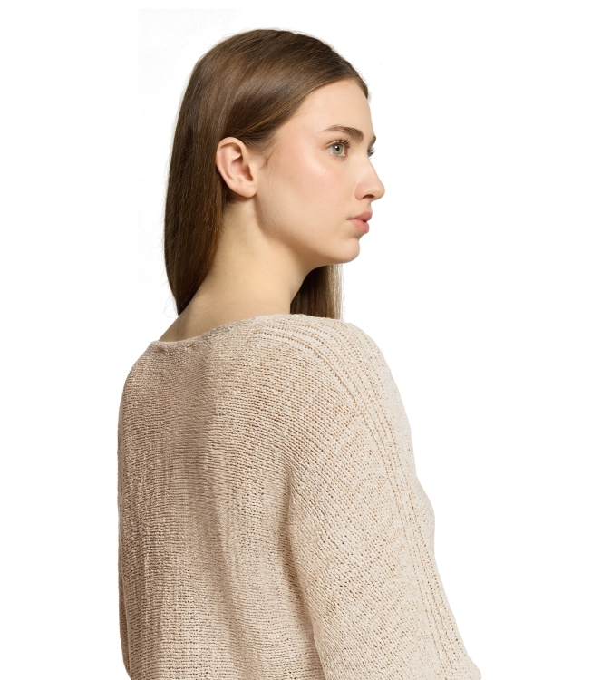 Betty Barclay Strickpullover Kurz 1/2 Arm 9106 Light beige