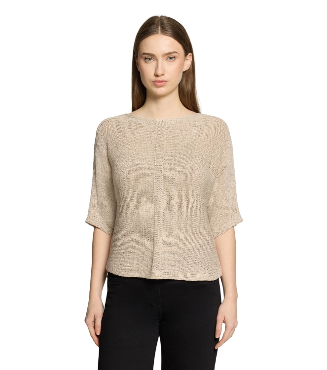 Betty Barclay Strickpullover Kurz 1/2 Arm 9106 Light beige
