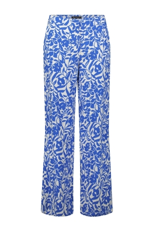 Betty Barclay Hose Casual 1/1 LAEnge 1881 Cream/blue