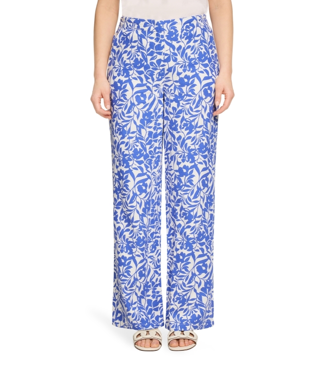 Betty Barclay Hose Casual 1/1 LAEnge 1881 Cream/blue