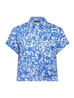 Betty Barclay Bluse Kurz 1/2 Arm 1881 Cream/blue