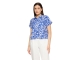 Betty Barclay Bluse Kurz 1/2 Arm 1881 Cream/blue