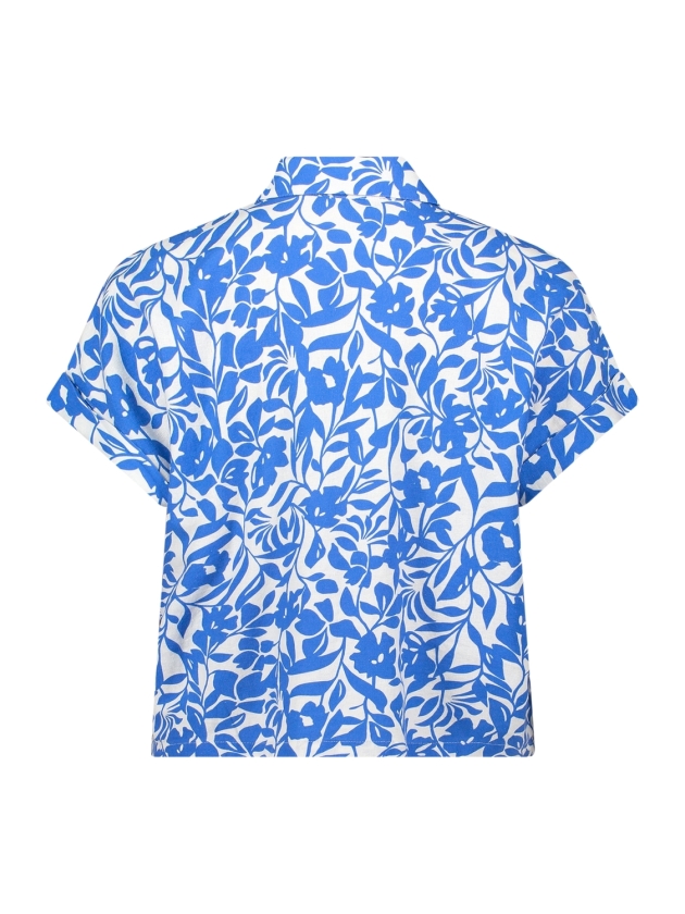 Betty Barclay Bluse Kurz 1/2 Arm 1881 Cream/blue